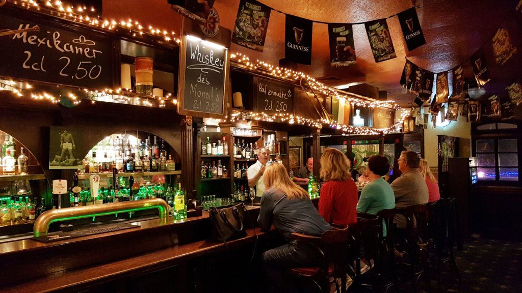 Whisky-Tasting Finnegan's Irish Pub